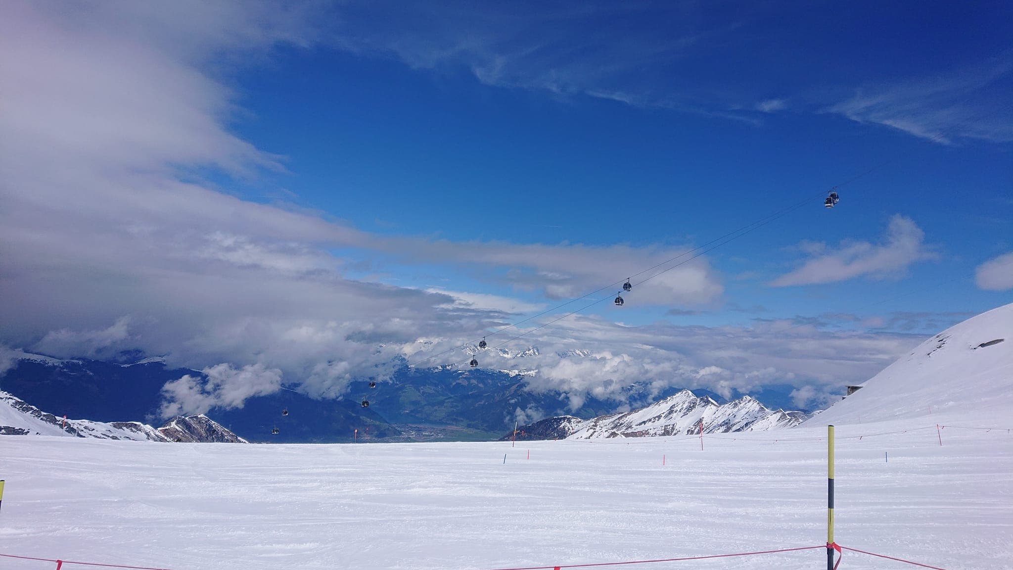 Skicamp v Alpách